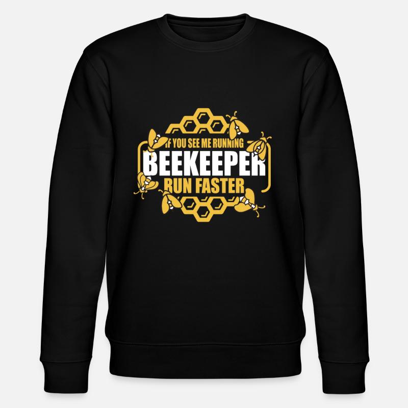 Beekeeper Imker - Stanley/Stella CHANGER Unisex Organic Sweatshirt - black