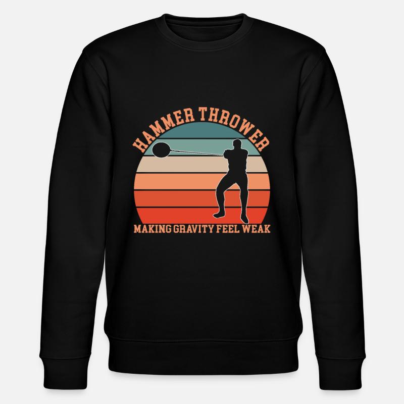 Lancer de marteau - Sweat bio CHANGER Stanley/Stella Unisexe - noir