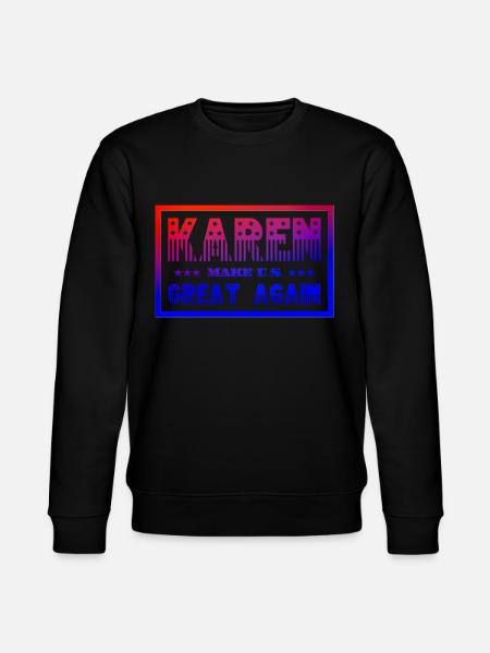 Karen make U.S. great again - Stanley/Stella CHANGER Unisex Organic Sweatshirt - black