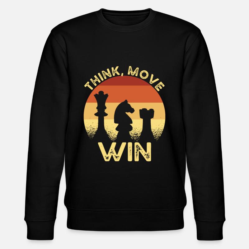 Echecs Penser Déplacer Gagner - Sweat bio CHANGER Stanley/Stella Unisexe - noir