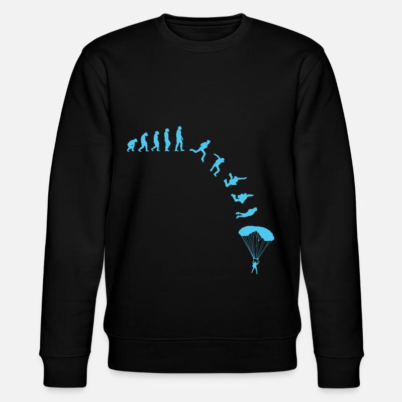 Skydiver Evolution Parachutistes - Sweat bio CHANGER Stanley/Stella Unisexe - noir