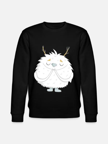 small Yeti - Stanley/Stella CHANGER Unisex Organic Sweatshirt - black
