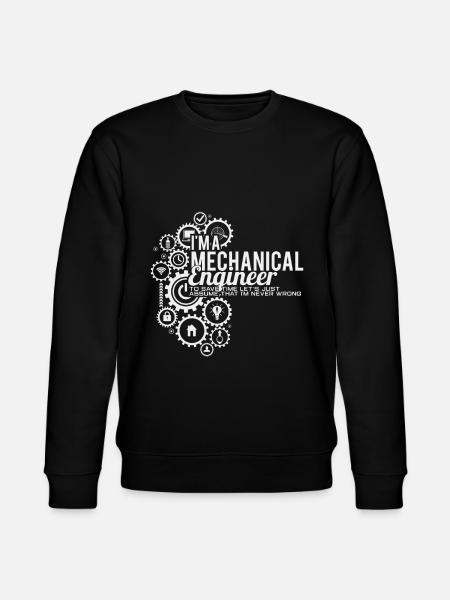 mechanical engineering - Stanley/Stella CHANGER Unisex Organic Sweatshirt - black