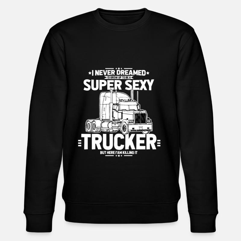 Trucker - Stanley/Stella Unisex Bio-Sweatshirt CHANGER  - Schwarz