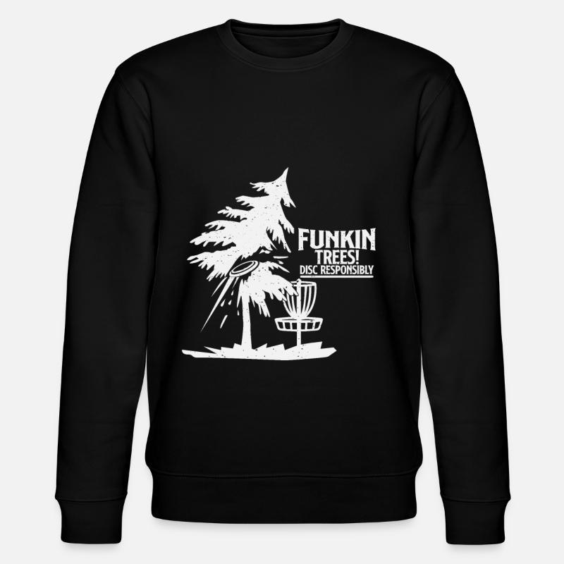 Disc Golf - Stanley/Stella CHANGER Unisex Organic Sweatshirt - black