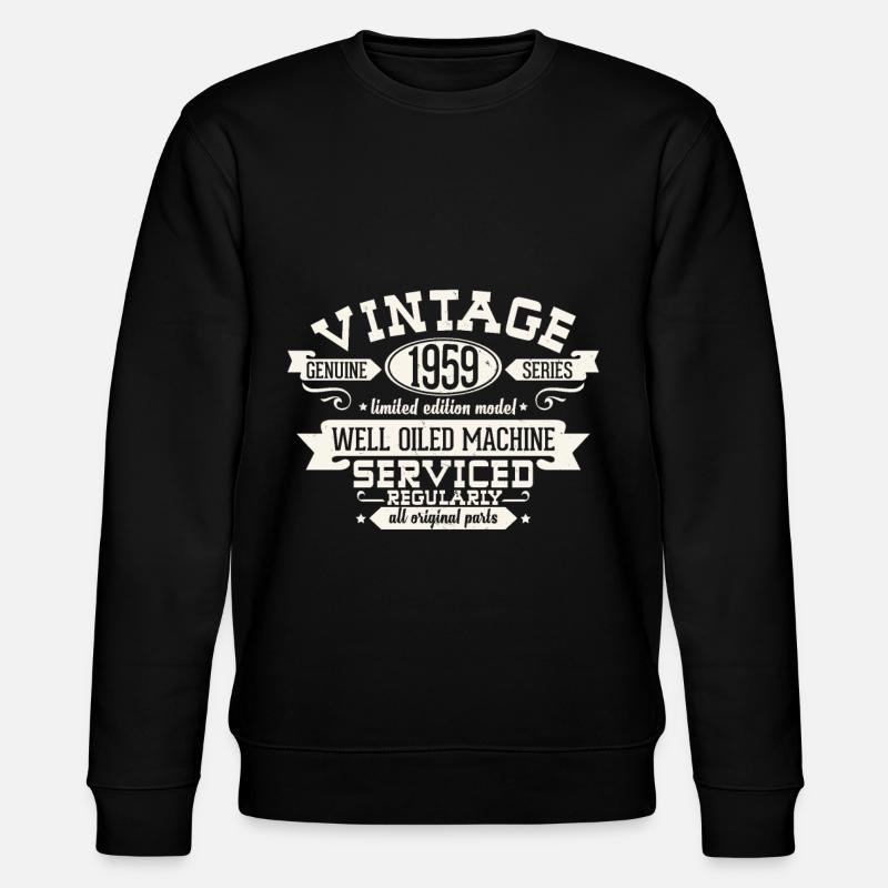 60ème anniversaire - Sweat bio CHANGER Stanley/Stella Unisexe - noir