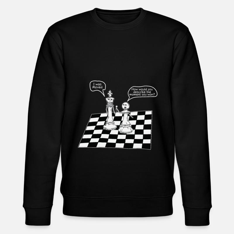 Schachmatt - Stanley/Stella Unisex Bio-Sweatshirt CHANGER  - Schwarz