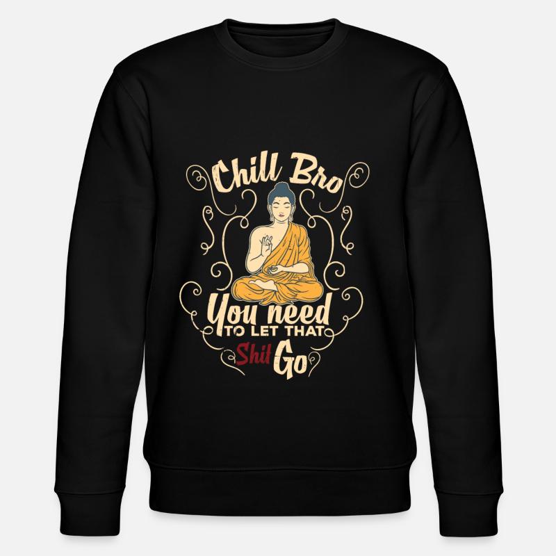 OM - Stanley/Stella CHANGER Unisex Organic Sweatshirt - black