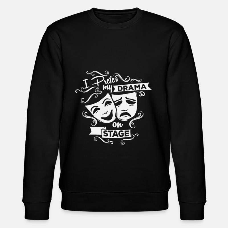 drame - Sweat bio CHANGER Stanley/Stella Unisexe - noir