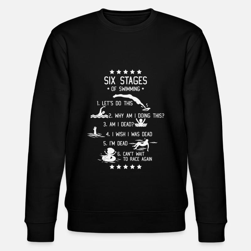 natation - Sweat bio CHANGER Stanley/Stella Unisexe - noir