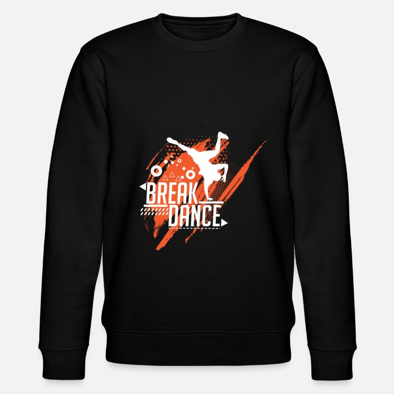 Breakdance - Stanley/Stella Unisex Bio-Sweatshirt CHANGER  - Schwarz