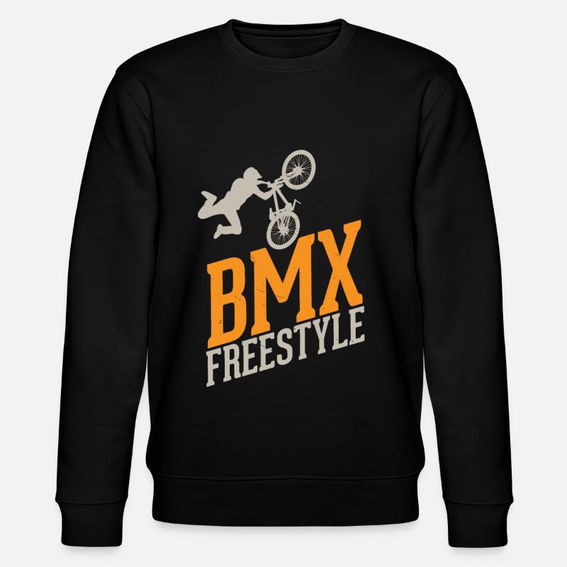 BMX Freestyle - Stanley/Stella Unisex Bio-Sweatshirt CHANGER  - Schwarz