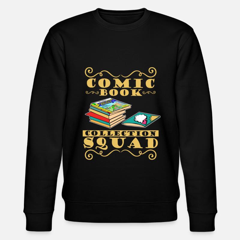 Comic Books - Stanley/Stella CHANGER Unisex Organic Sweatshirt - black