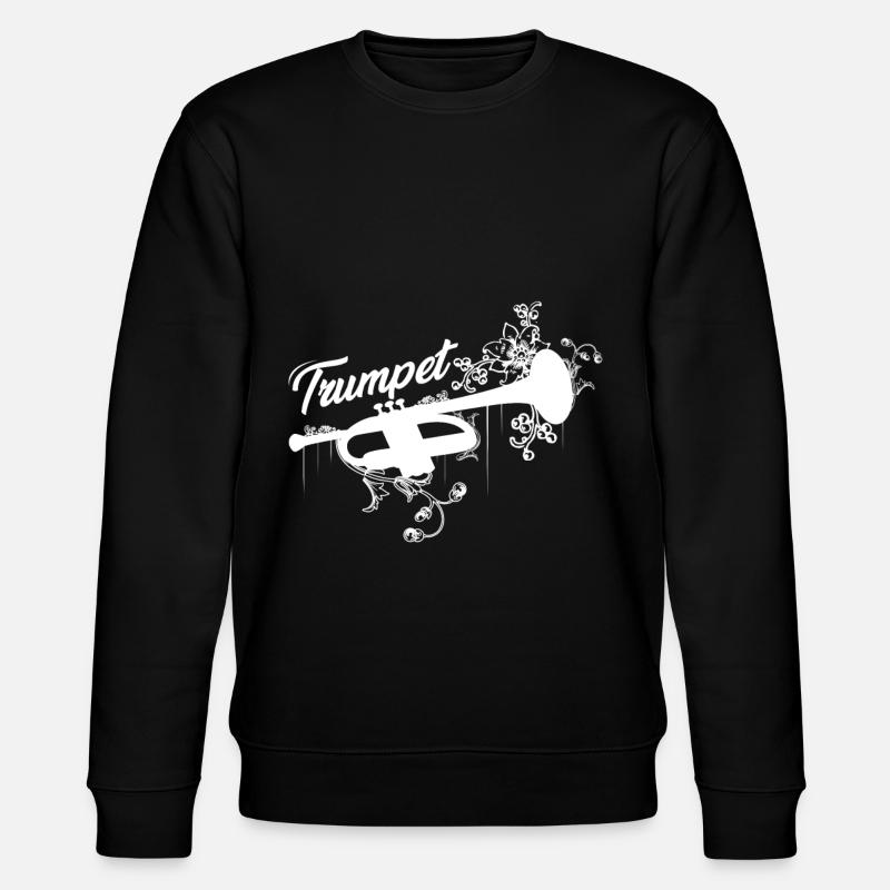 trompette - Sweat bio CHANGER Stanley/Stella Unisexe - noir