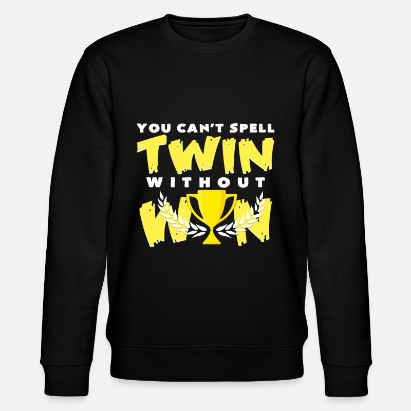 double - Sweat bio CHANGER Stanley/Stella Unisexe - noir