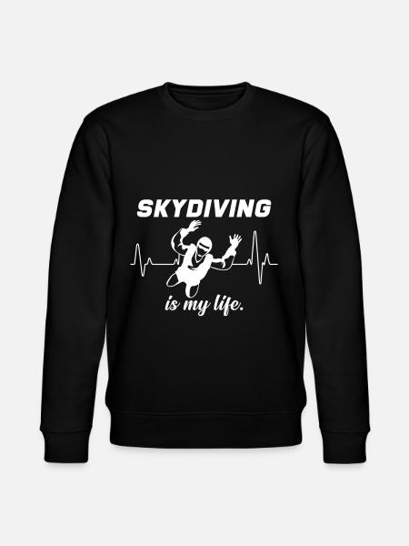 Parachutist - Stanley/Stella CHANGER Unisex Organic Sweatshirt - black