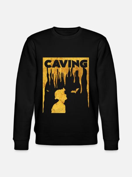 caving - Stanley/Stella CHANGER Unisex Organic Sweatshirt - black