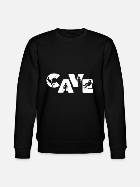 cave - Stanley/Stella CHANGER Unisex Organic Sweatshirt - black