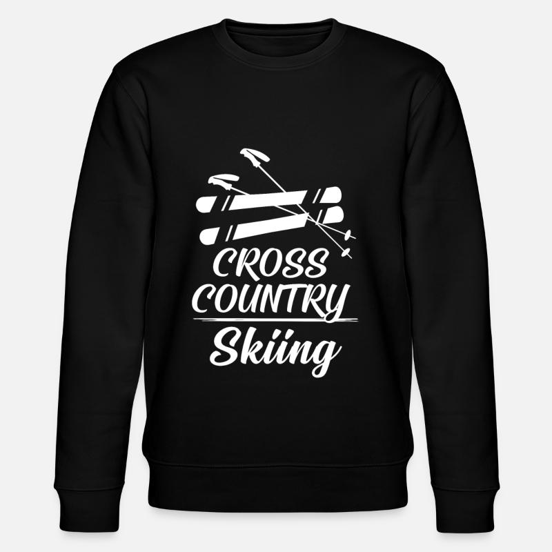 Ski - Stanley/Stella Unisex Bio-Sweatshirt CHANGER  - Schwarz
