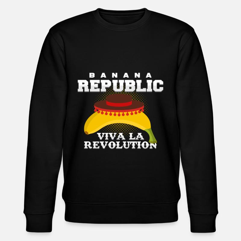 république bananière - Sweat bio CHANGER Stanley/Stella Unisexe - noir