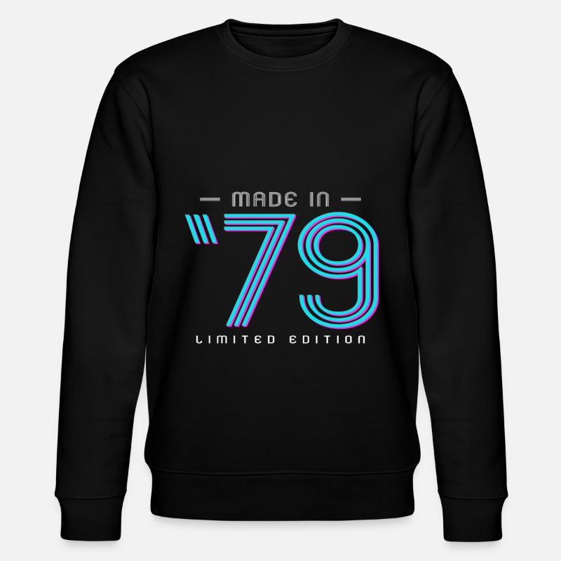 1979 - Sweat bio CHANGER Stanley/Stella Unisexe - noir