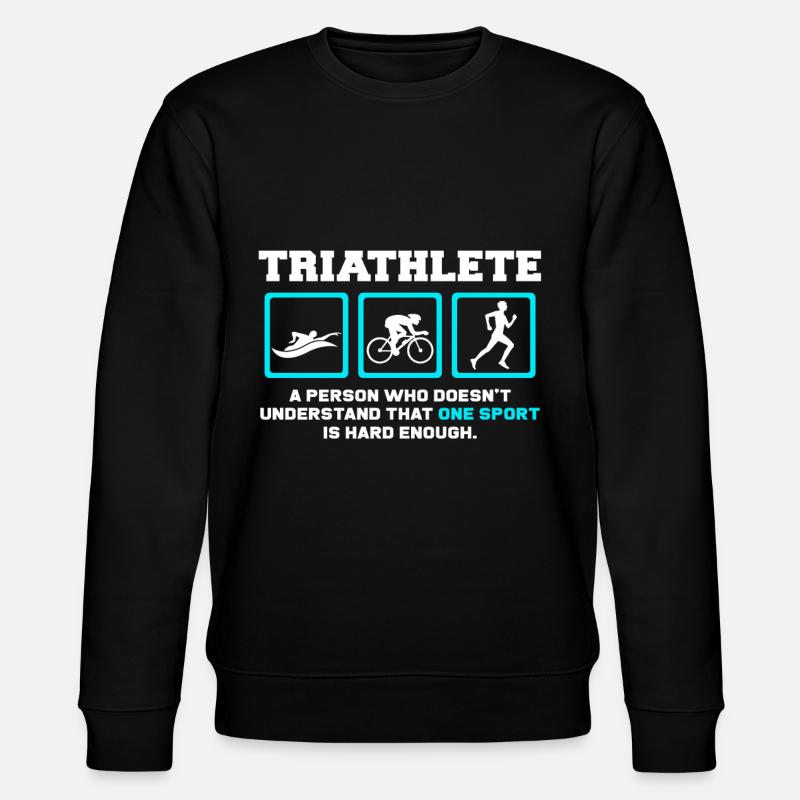 triathlète - Sweat bio CHANGER Stanley/Stella Unisexe - noir