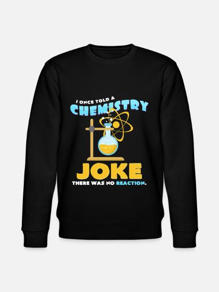 Chemical reaction - Stanley/Stella CHANGER Unisex Organic Sweatshirt - black