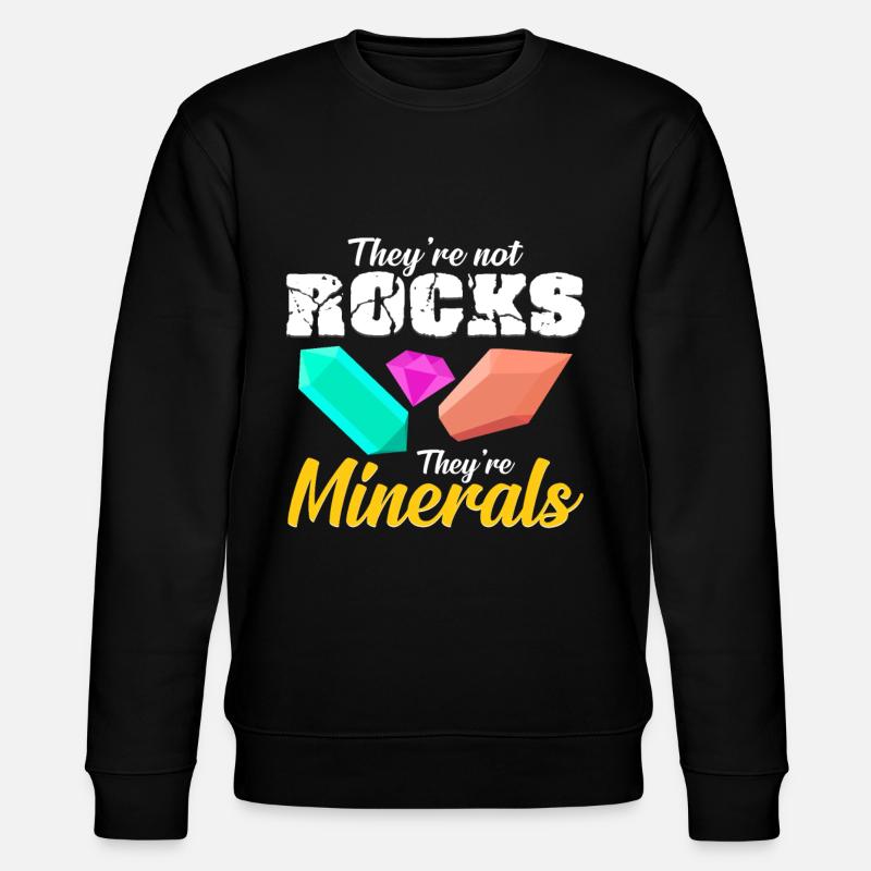 minéral - Sweat bio CHANGER Stanley/Stella Unisexe - noir