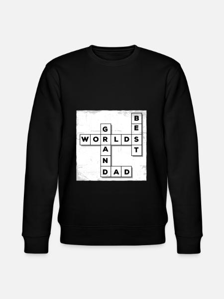 Grandpa - Stanley/Stella CHANGER Unisex Organic Sweatshirt - black