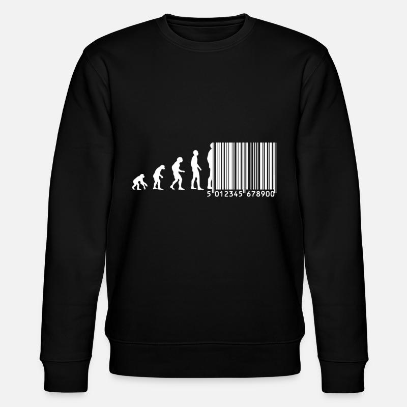 Code à barres Evolution - Sweat bio CHANGER Stanley/Stella Unisexe - noir