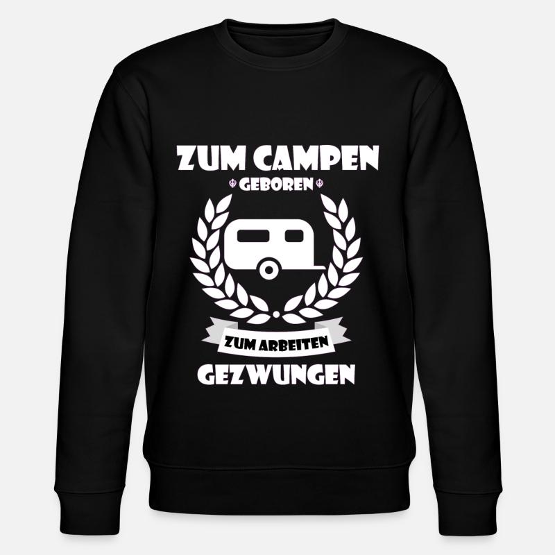 camper - Stanley/Stella CHANGER Unisex Organic Sweatshirt - black