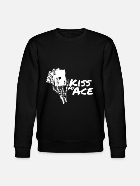 poker - Stanley/Stella CHANGER Unisex Organic Sweatshirt - black