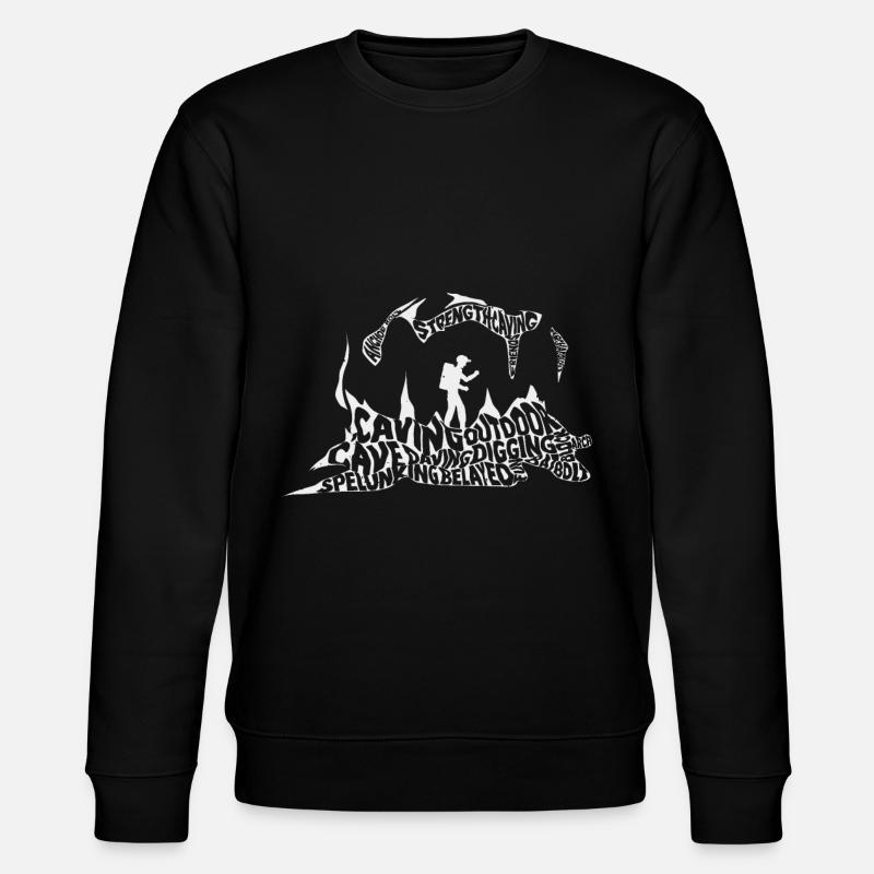 Grotte - Sweat bio CHANGER Stanley/Stella Unisexe - noir