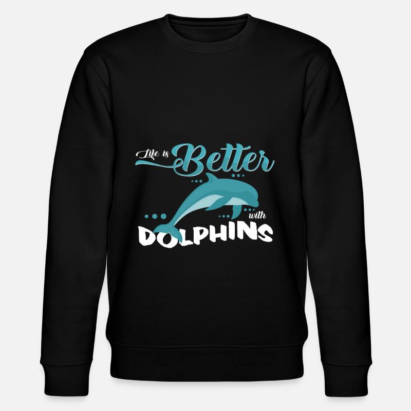 dauphin - Sweat bio CHANGER Stanley/Stella Unisexe - noir