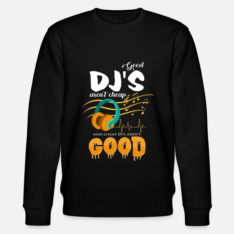 DJ's - Stanley/Stella Unisex Bio-Sweatshirt CHANGER - Schwarz