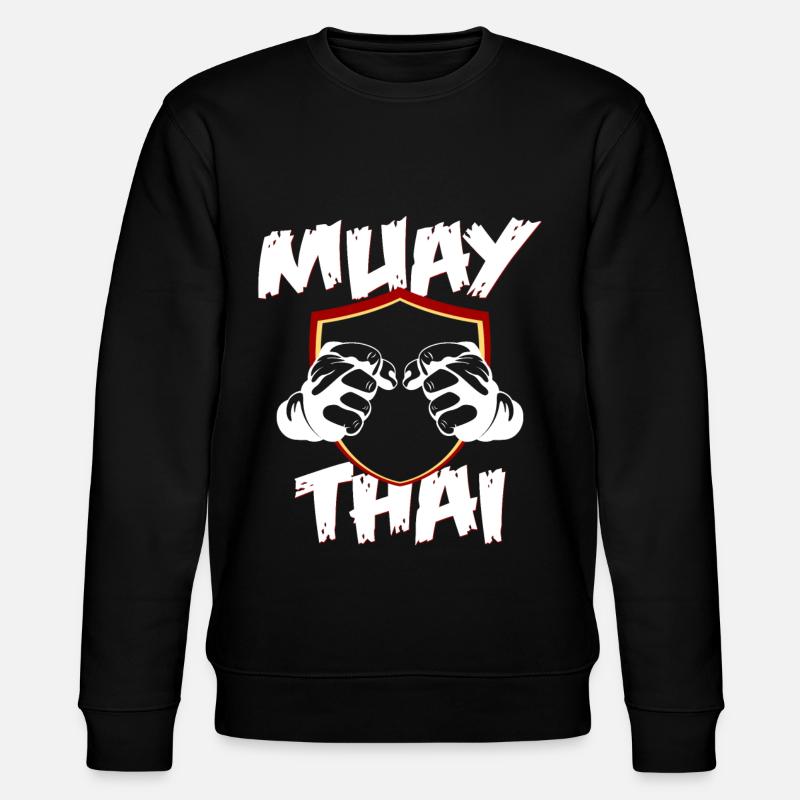 Thai boxing - Stanley/Stella CHANGER Unisex Organic Sweatshirt - black