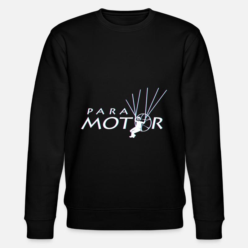 Paramotor fliegen - Stanley/Stella Unisex Bio-Sweatshirt CHANGER  - Schwarz
