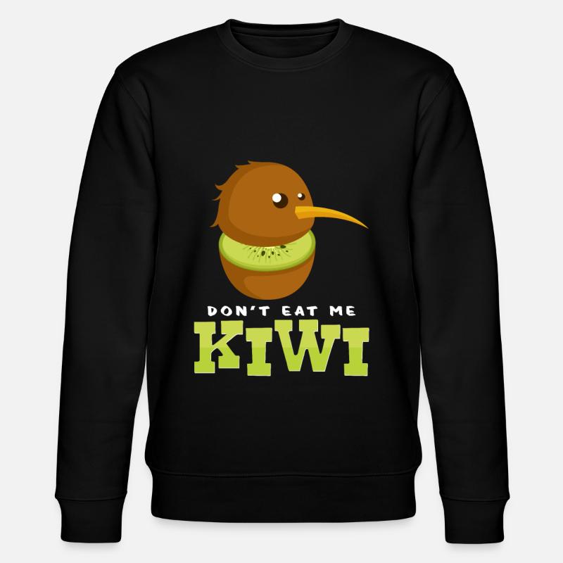 Kiwi - Stanley/Stella Unisex Bio-Sweatshirt CHANGER  - Schwarz