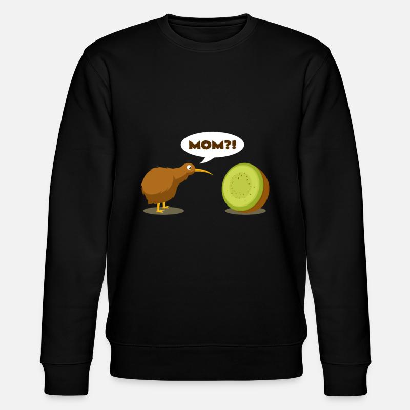 Kiwi oiseau kiwi fruit - Sweat bio CHANGER Stanley/Stella Unisexe - noir