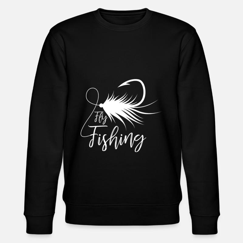 Pêche à la mouche - Sweat bio CHANGER Stanley/Stella Unisexe - noir
