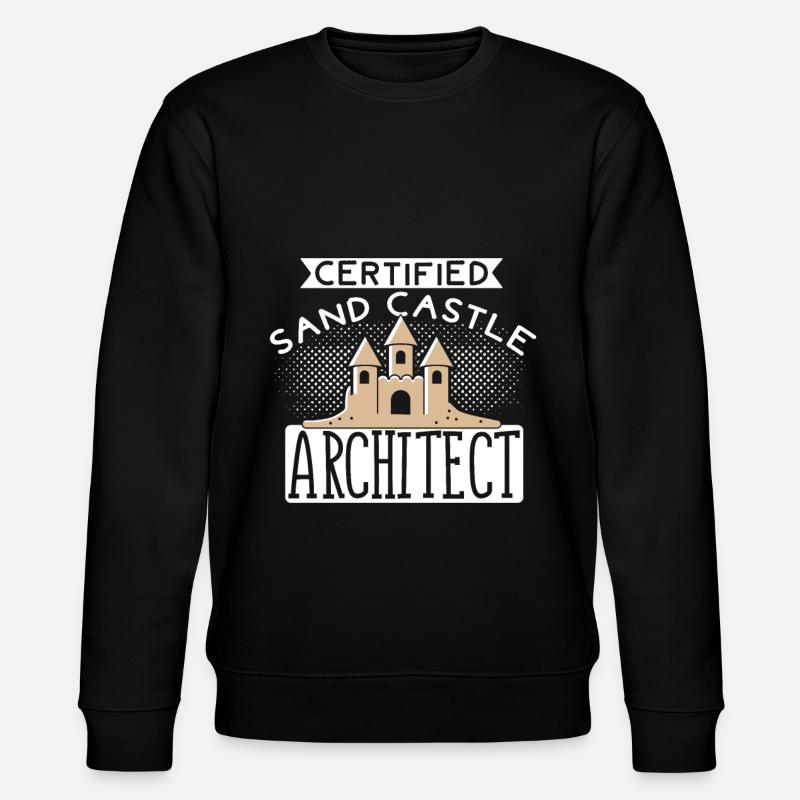 Architecte de bac à sable - Sweat bio CHANGER Stanley/Stella Unisexe - noir