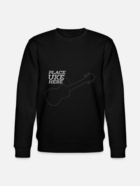 Ukulele - Stanley/Stella Unisex Bio-Sweatshirt CHANGER - Schwarz