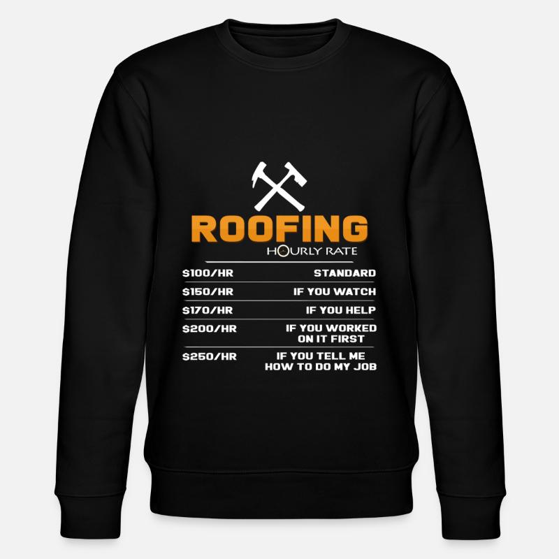 couvreur - Sweat bio CHANGER Stanley/Stella Unisexe - noir