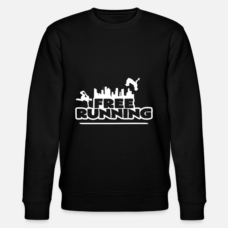 Freerunning - Sweat bio CHANGER Stanley/Stella Unisexe - noir