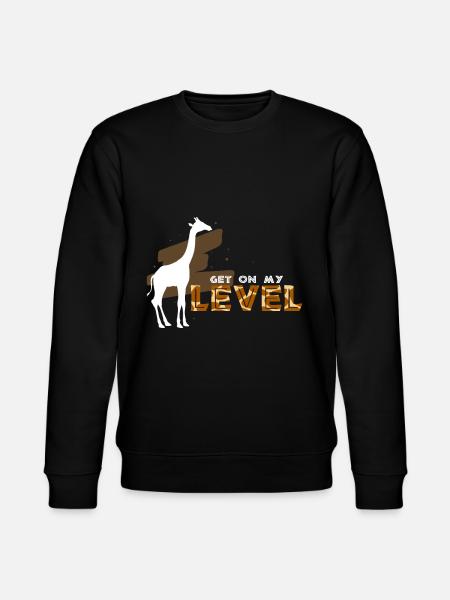 Viens à mon niveau - Sweat bio CHANGER Stanley/Stella Unisexe - noir