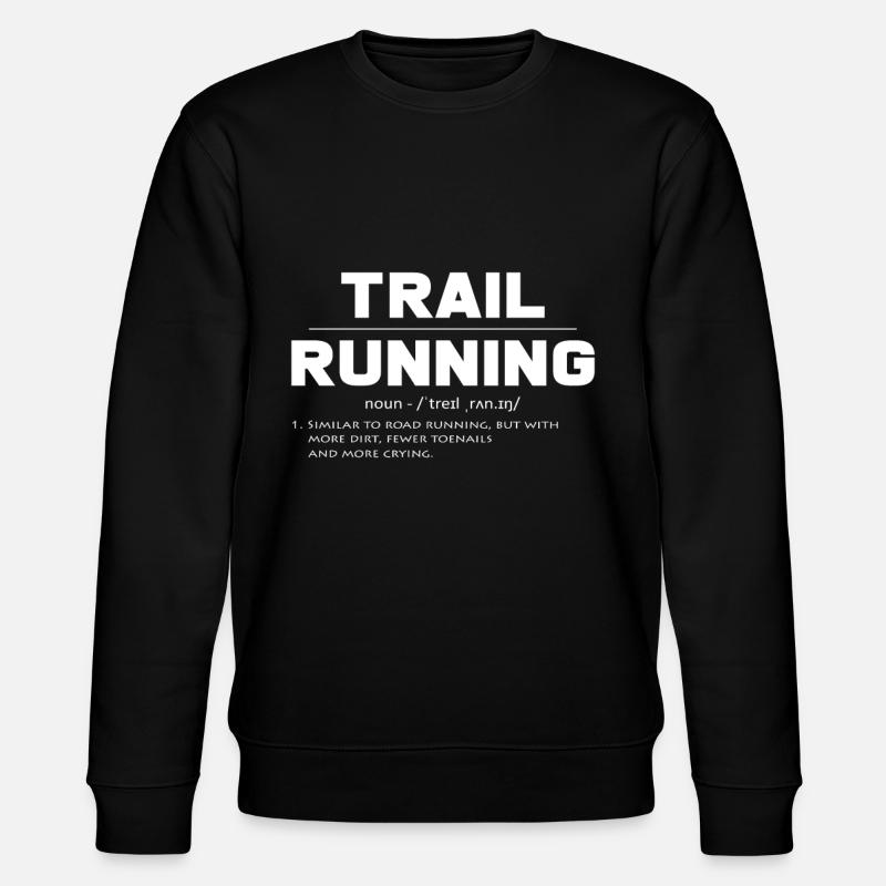 Trail running - Stanley/Stella Unisex Bio-Sweatshirt CHANGER  - Schwarz