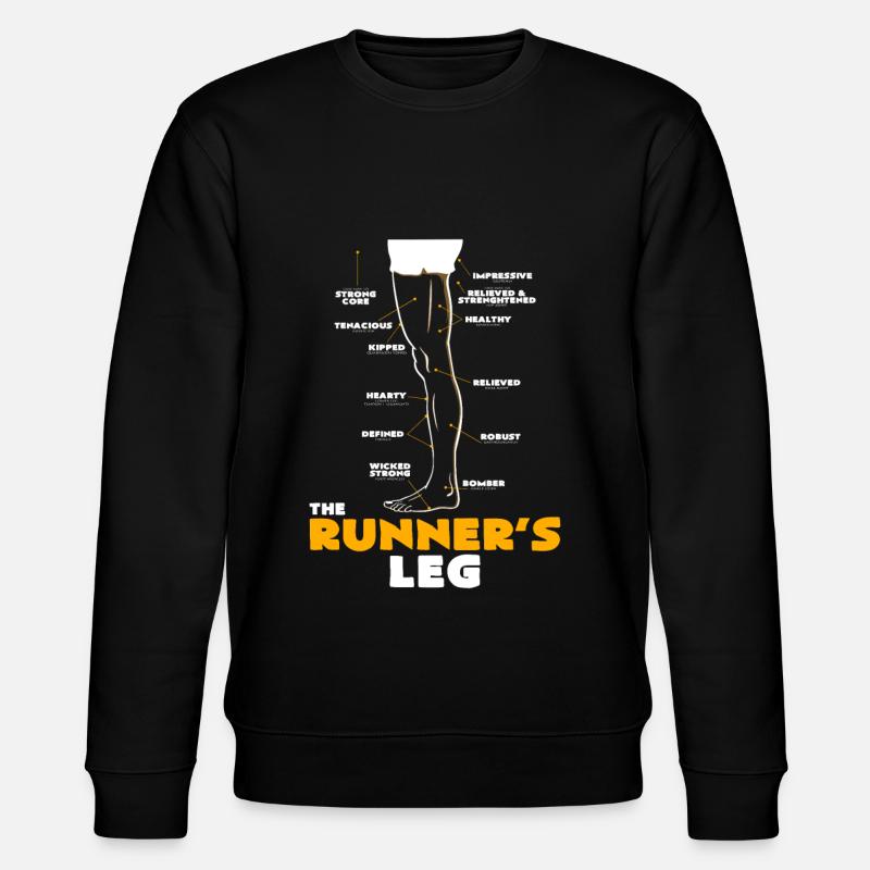 coureur - Sweat bio CHANGER Stanley/Stella Unisexe - noir