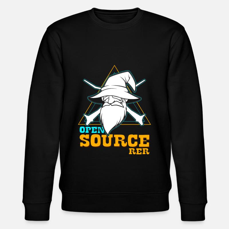 Open Source - Stanley/Stella Unisex Bio-Sweatshirt CHANGER  - Schwarz