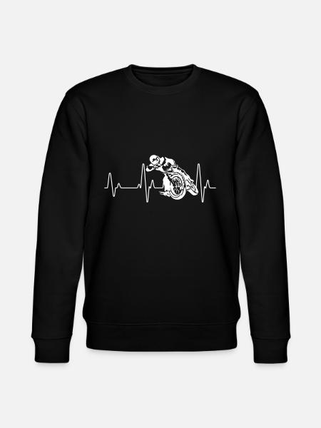 Motorcycle - Stanley/Stella CHANGER Unisex Organic Sweatshirt - black