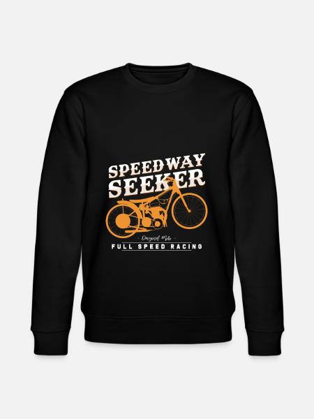 Speedway Searcher - Stanley/Stella CHANGER Unisex Organic Sweatshirt - black